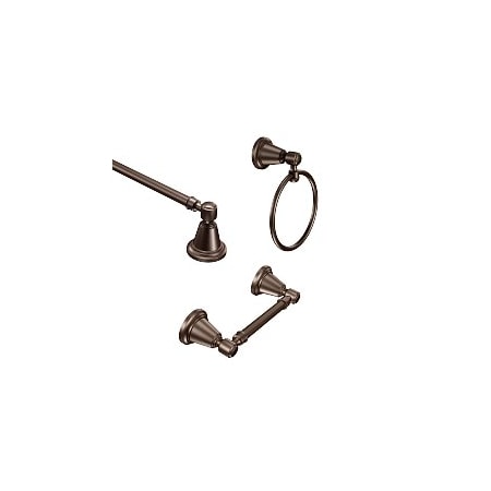 Moen Bradshaw 3 Piece Kit Orb Ph, 18Tb, Tr DN3693ORB